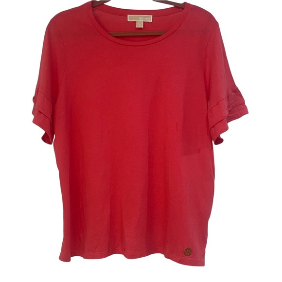 Michael Kors Tops - Michael Kors Ruffle Sleeve Top